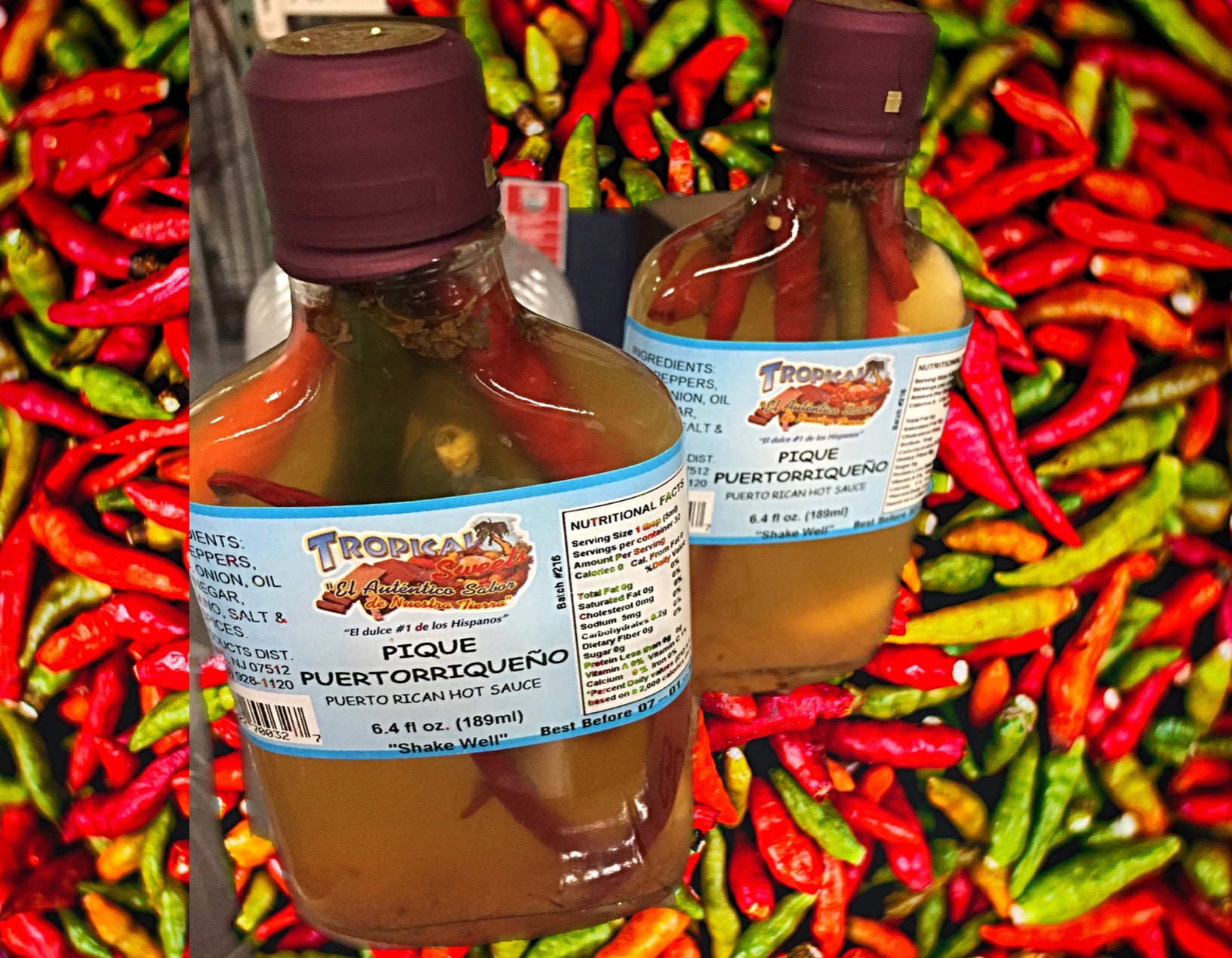 Pique Puertorriqueño (Puerto Rican Hot Sauce)