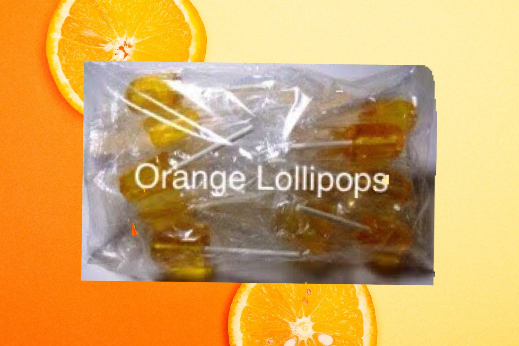 Pilones  De China (Orange Lollipops)