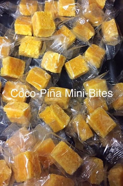 Coconut-Pineapple Mini-Bites (Trocitos de Coco-Piña)